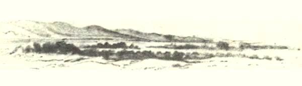 Taras Shevchenko. Near Kaniv. Detail. Pencil, pen and India ink. 1859 (Коло Канева. Фрагмент. Олівець, туш, перо. 1859)