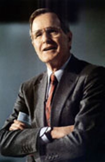 President of the USA George Bush, 1992-1993