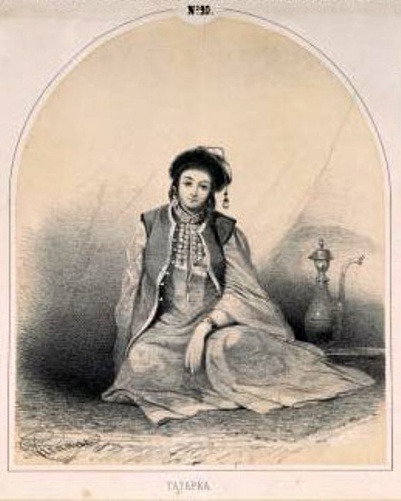 A. F. Chernyshyov, Tatar girl